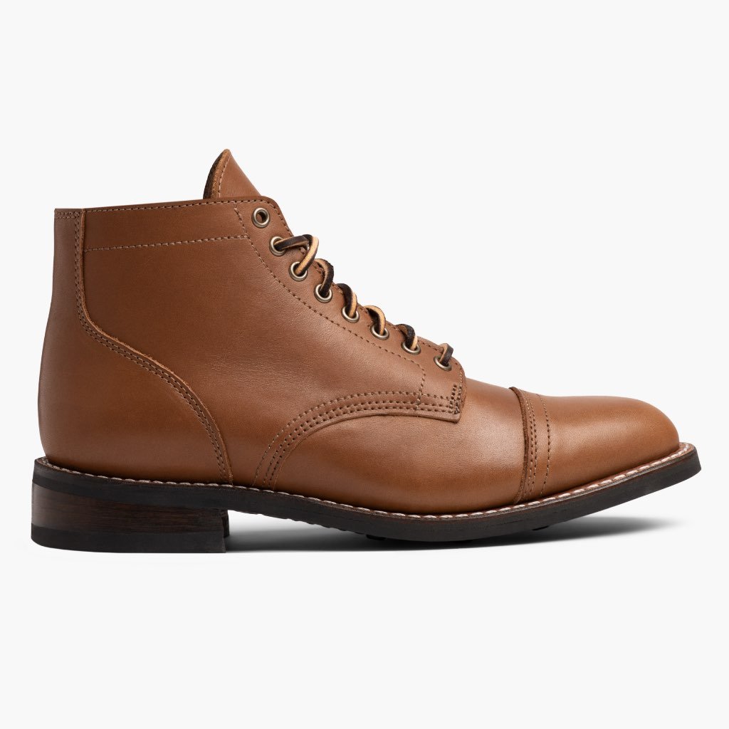 Thursday Vanguard Leather Men's Boots Brown | AU383ZUT