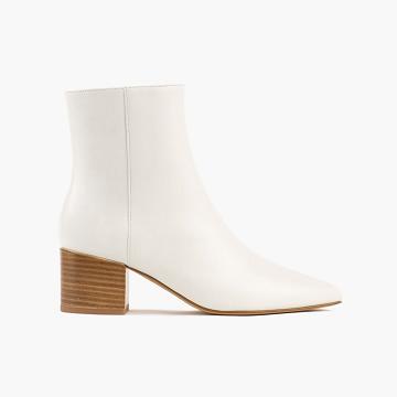 Thursday Boots Luna Leather Women's High Heels White | AU195MQZ