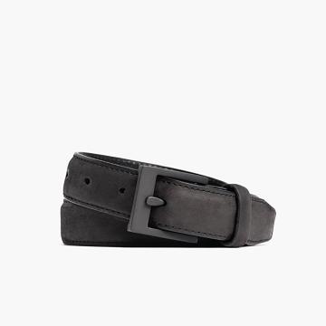 Thursday Classic Leather Rugged & Resilient Men's Belts Black | AU300NWY