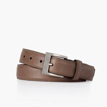 Thursday Classic Leather Rugged & Resilient Men's Belts Brown | AU302VRW