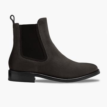 Thursday Duchess Suede Women's Chelsea Boots Grey | AU220QMA