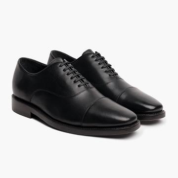 Thursday Executive Leather Classic Men's Dress Shoes Black | AU350QMA