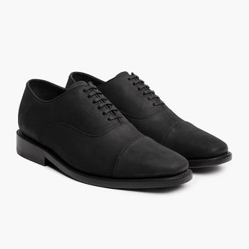 Thursday Executive Leather Men's Dress Shoes Black | AU353BEX