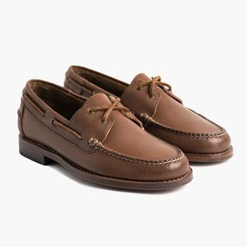 Thursday Handsewn Leather Classic Men's Loafers Coffee | AU335HAP