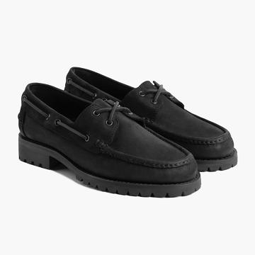 Thursday Handsewn Leather Men's Loafers Black | AU338DFM