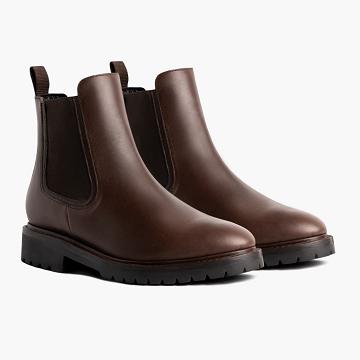 Thursday Legend Leather Men's Boots Brown | AU390DFM21