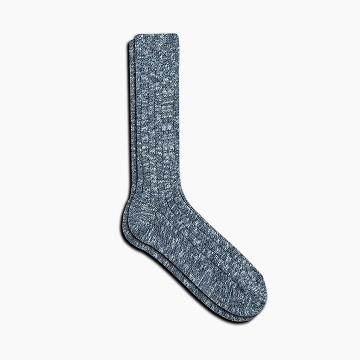 Thursday Sodello Classic Boot Cotton Women's Socks Navy | AU122XYU