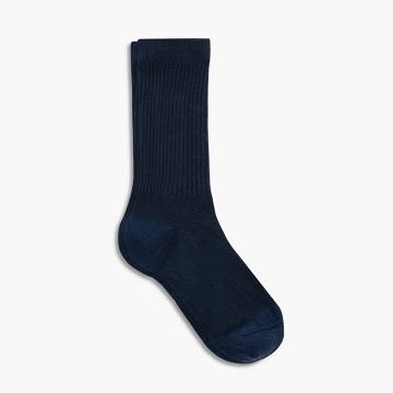 Thursday Sodello Classic Crew Cotton Men's Socks Navy | AU26DFM