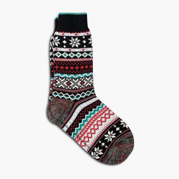 Thursday Sodello Norwegian Cotton Multicolor Women's Socks Brown | AU105AUL