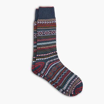 Thursday Sodello Verona Cotton Men's Socks Blue / Multicolor | AU245WNB